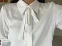 造夢(mèng)伊人輕奢長(cháng)袖西裝女裝套裝新款西服正裝面試通勤商務(wù)休閑套裙 灰色西裝+裙 S 曬單實(shí)拍圖