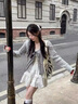 微光里2025年新款白色蕾絲短裙女春夏芭蕾風(fēng)蛋糕裙高腰a字蓬蓬半身裙 芭蕾風(fēng)蛋糕裙白色M碼80-110斤 曬單實(shí)拍圖