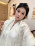 香粉黛刺繡披肩薄款羊毛圍巾女中國風(fēng)婆婆禮物婚禮外搭披肩空調(diào)房媽媽款 小花刺繡羊毛款--乳白色 190cm*60cm 曬單實(shí)拍圖