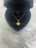 晶姿四葉草黃金鉆石項鏈足金999幸運吊墜鎖骨鏈珠寶送女友生日禮物 鉆石30分-足金999項鏈 曬單實(shí)拍圖