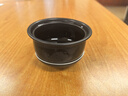 木笙玩物（MUSHENGWANWU）日式茶咖杯子玻璃輕奢創(chuàng)意泡茶杯茶水分離辦公室喝茶水杯精致帶蓋 青鈍Cup20茶咖杯【黑色】-黑胡桃 曬單實拍圖