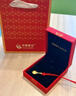 中國黃金（CHINA GOLD）黃金吊墜足金寶寶湯勺項鏈湯匙吊墜嬰兒滿月孩子周歲生日禮物 寶寶金湯匙吊墜-約0.5g【紅繩】 曬單實拍圖