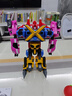 展高（JUMPGO）迷你特工隊(duì)玩具X兒童男孩禮物機(jī)甲變形機(jī)器人男孩玩具 五周年版-特工X創(chuàng)世機(jī)-四合體 曬單實(shí)拍圖