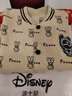 迪士尼（DISNEY）男童春秋外套兒童韓版雙層夾克棒球衫潮寶寶上衣童裝秋裝小童衣服 胸前小熊皮標(biāo)棒球服 120 (建議身高110-120厘米內(nèi)） 曬單實拍圖