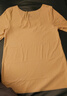 STW.SOTOWELL冰絲短袖女夏季無痕肉色打底上衣防透內(nèi)搭低領(lǐng)超薄T恤 WB110-膚色（薄如蟬翼） S 曬單實拍圖