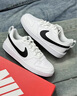 NIKE耐克正品 COURT (GS) 兒童小白鞋日常通勤板鞋童鞋運(yùn)動(dòng)鞋跑步鞋 DV5456-104 39 曬單實(shí)拍圖