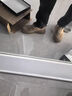 SHOWTLY奢侈高端品牌休閑運動鞋男秋季頭層牛皮板鞋男軟底增高跑步鞋子男 卡其色 【禮盒裝】 41 【禮盒裝】 曬單實拍圖