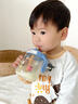 cica兒童牛奶杯1-3-6歲直飲奶瓶ppsu吸管杯寶寶喝奶學(xué)飲水杯子帶刻度 迪士尼米奇 400ml (直通+防嗆+背帶) 曬單實(shí)拍圖