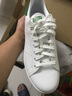 adidas STAN SMITH經(jīng)典運動(dòng)板鞋小白鞋男女阿迪達斯官方三葉草   白/綠(推薦選小半碼)   44 曬單實(shí)拍圖