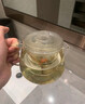耐熱玻璃茶杯加厚玻璃茶壺帶嘴泡茶杯茶水分離杯喝茶杯帶過濾玻璃杯子 共茗杯 400ml 曬單實拍圖