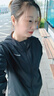 COZOK跑步長褲后腰可裝手機(jī)運(yùn)動褲跑步長褲女夏季新款高腰速干后腰拉鏈 黑色薄款 XL 建議120-140斤 曬單實(shí)拍圖
