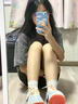 CLENIKEED莆田純原新款Court Borough low2低幫小空軍GS男女鞋校園學(xué)生板鞋 冰淇淋 36 曬單實(shí)拍圖
