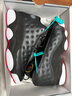 耐克（NIKE）bebe8【嚴選好物】AJ13 Air Jordan13 喬13 男女休閑運動鞋籃球鞋 黑紅季后賽414571-062 42.5 曬單實拍圖