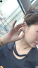 伊燦日韓輕奢貝殼字母H耳釘女2025年新款爆款高級感耳環(huán)氣質(zhì)小眾耳飾 日韓輕奢貝殼字母H耳釘 曬單實(shí)拍圖