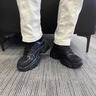 森馬男鞋夏季百搭休閑潮流黑武士透氣網(wǎng)面運動(dòng)厚底內增高爆款老爹潮鞋 黑色 41 曬單實(shí)拍圖
