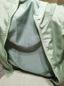 皮爾卡丹（pierre cardin）品牌春秋季2025年新品薄外套女純色連帽小風(fēng)衣可LOGO寬松夾克上衣 豆綠(有里子) L(體重105-120斤) 曬單實(shí)拍圖