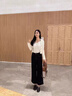 德莉婭深藍(lán)色牛仔褲闊腿褲女2025夏季新款高腰薄款小個(gè)子九分女士直筒褲 深藍(lán)色九分（夏季薄款） L (28) 建議106-118斤 曬單實(shí)拍圖