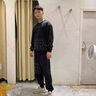 啄木鳥【兩件套】衛(wèi)衣套裝男春秋季新款長(zhǎng)袖一套男士運(yùn)動(dòng)休閑百搭衣服男 0750深灰色 2XL 曬單實(shí)拍圖