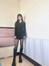 SK性感黑絲0.01d高透春夏季新款絲襪女薄款防勾絲自然裸感連褲襪 Light black淺黑「免脫」 均碼 -0D「155~175cm」 曬單實(shí)拍圖