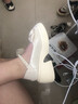 歐因瑪麗珍小皮鞋女鞋時(shí)尚新款法式氣質(zhì)蝴蝶結厚底松糕英倫風(fēng)高跟鞋 米色【亮光面】蝴蝶結款 36 碼 曬單實(shí)拍圖