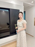 lagogo木耳邊度假風(fēng)碎花連衣裙女拉谷谷2025春夏新款泡泡袖裙子 混色 M 曬單實(shí)拍圖