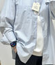 LACOSTE法國(guó)鱷魚男裝25春夏新款經(jīng)典商務(wù)通勤純色長(zhǎng)袖襯衣襯衫|CH2188 T01/淺藍(lán)色 39 /170 曬單實(shí)拍圖