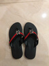 阿卡啦人字拖男涼拖鞋男士夾腳沙灘休閑夏季潮流防滑耐磨個(gè)性時(shí)尚室外穿 882黑紅綠 40 曬單實(shí)拍圖