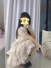 格邏恩（GELUOEN）甜美碎花在逃公主小個(gè)子連衣裙子女夏天新款收腰仙女蛋糕蓬蓬短裙 圖片色 均碼 曬單實(shí)拍圖