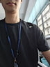 迪桑特T恤男女情侶基礎(chǔ)款Tough小標(biāo)時(shí)尚休閑運(yùn)動(dòng)速干彈性舒適圓領(lǐng)短袖 黑色BLK0 XL （105） 曬單實(shí)拍圖