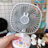 京悠雨2025新款小風(fēng)扇吹輔食小型桌面臺式寶寶吹飯菜涼飯神器嬰兒童專(zhuān)用 基礎款清新綠【靜音大風(fēng)力】 曬單實(shí)拍圖