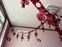 喜蝴蝶用品新人結婚室內場(chǎng)景布置裝飾道具吊頂拉花條幅新中式婚房全套裝 客廳專(zhuān)用【4件套A款】+安裝視頻 曬單實(shí)拍圖