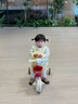ZINB ANG兒童三輪車寶寶平衡車1到3歲幼兒溜娃神器童車手推自行車腳踏單車 中國(guó)紅升級(jí)【推把款-可控方向】 燈光音樂（贈(zèng)送安裝工具） 曬單實(shí)拍圖