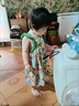 G.DUCKKIDS小黃鴨童裝寶寶裙子1-3歲女夏季女童連衣裙嬰幼兒夏裝碎花公主裙 綠色 80 尺碼建議6-9個(gè)月14-20斤 曬單實(shí)拍圖