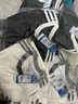 阿迪達斯（adidas）三葉草男裝女裝情侶T恤時(shí)尚百搭短袖白T KB2460 M 曬單實(shí)拍圖