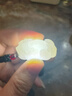 藝鉑緣真玉貔貅吊墜男女款情侶玉墜招財平安玉佩玉器羊脂級白玉石掛件 招財轉(zhuǎn)運貔貅 曬單實拍圖
