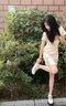 莫代爾旗袍連衣裙女2025夏季新款時(shí)尚氣質(zhì)百搭收腰顯瘦休閑小個(gè)子短裙 米白色 M 曬單實(shí)拍圖