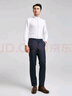 雅戈爾（YOUNGOR）長(cháng)袖襯衫男免燙DP襯衫棉漢麻桑蠶絲光澤好不易皺商場(chǎng)同款 漂白素色 43 曬單實(shí)拍圖