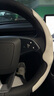 YZ適用tesla特斯拉model3Y方向盤套把超薄吸汗車內(nèi)裝飾改裝丫配件 煥新版ModelY/3碳纖紋運動方向盤套-白色 曬單實拍圖