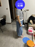 Navigare意大利小帆船牛仔半身裙女士25春季新款顯瘦A字裙時尚氣質(zhì)長裙子 航線藍(lán) L 曬單實(shí)拍圖