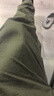 花花公子（PLAYBOY）休閑褲男款春夏季工裝褲子男士寬松直筒男裝褲 軍綠 XL 曬單實拍圖