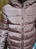 純子兮品棉服女冬裝女2024年新款棉衣女冬秋季棉服女保暖連帽棉襖小外套潮 豆沙   一號  XL  115-130斤 曬單實(shí)拍圖
