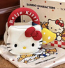 toutou李蘭迪同款包包女hellokitty三麗鷗凱蒂貓kt生日禮物送女友 奶油白大版【標(biāo)配禮盒順豐速達(dá)】 無規(guī)格 曬單實(shí)拍圖