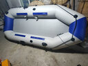 LUANMINGYI耐磨加厚橡皮艇充氣船皮劃艇釣魚(yú)船沖鋒舟硬底折疊專(zhuān)業(yè)氣墊船 3.0米【豪華款拉絲底】5-6人 曬單實(shí)拍圖