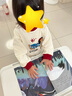 LUSON陳大豬小O寶女寶寶衛(wèi)衣女撞色秋季2025新款嬰兒長袖洋氣上衣 曬單實拍圖
