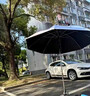 工匠時(shí)光嬰兒車遮陽(yáng)傘溜娃神器防曬傘寶寶推車兩用雨傘兒童車通用夏天支架 艾拉小象【車載支架+手持手柄】 黑膠防曬-升級(jí)加大款 曬單實(shí)拍圖