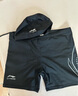 李寧（LI-NING）泳褲泳鏡泳帽游泳包男士游泳套裝04-15  黑色平光 XXL 曬單實(shí)拍圖