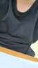 羅蒙（ROMON）長(cháng)袖T恤圓領(lǐng)德絨秋冬保暖長(cháng)袖男時(shí)尚休閑百搭T恤863黑色185 曬單實(shí)拍圖