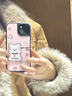 米弗希 可愛刺繡小狗適用于蘋果16手機(jī)殼iPhone16promax新款15pro保護(hù)套14硅膠防摔全包側(cè)邊圖案高級感 粉色-可愛刺繡小狗 iPhone 16 曬單實(shí)拍圖