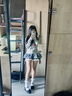 JIOESC洛麗塔南瓜褲安全褲防走光蛋糕裙褲多層蓬蓬裙撐打底親子少女短褲 格子【一件】 S 75-105斤 曬單實拍圖