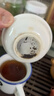 茶漏德化白瓷全瓷過濾網(wǎng)網(wǎng)布細密泡茶漏托底座陶瓷茶濾公道杯一體 紗網(wǎng)過濾網(wǎng)（款式一） 曬單實拍圖